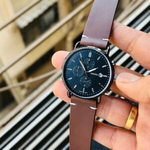Fossil Steel Commuter First Copy Watch | Premium Replica