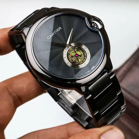 Cartier Ballon Full Black First Copy Watch (4) Cartier Ballon Full Black First Copy Watch