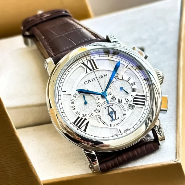 Cartier Chronograph First Copy Watch (1) Cartier Chronograph First Copy Watch