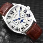 Cartier Super Slim Brown First Copy Watch
