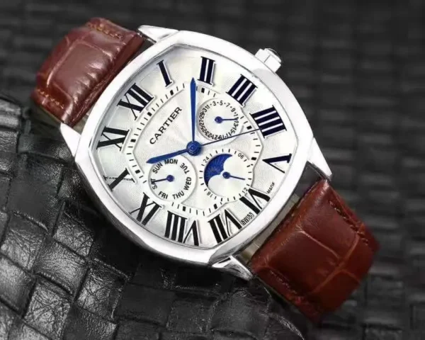 Cartier Super Slim Brown First Copy Watch (1) Cartier Super Slim Brown First Copy Watch