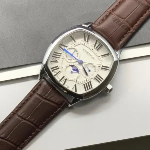 Cartier Super Slim Brown First Copy Watch