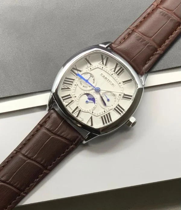 Cartier Super Slim Brown First Copy Watch (3) Cartier Super Slim Brown First Copy Watch