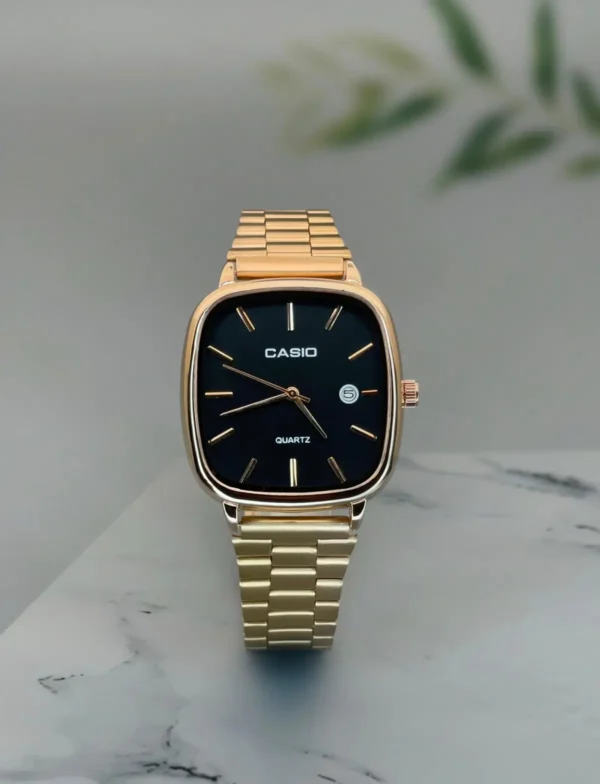 Casio Vintage Rose Gold First Copy Watch (1) Casio Vintage Rose Gold First Copy Watch