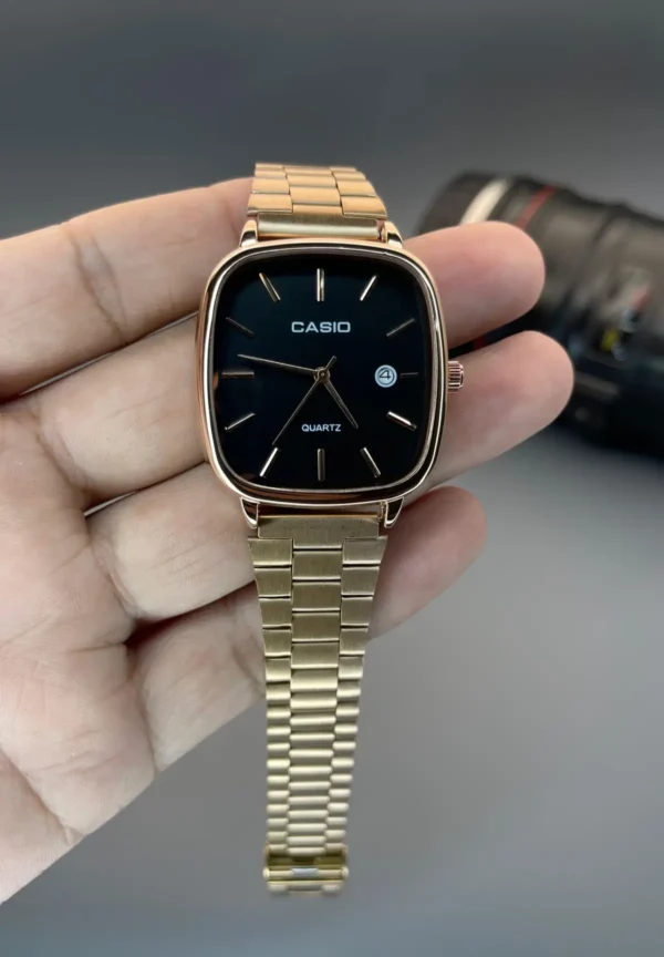 Casio Vintage Rose Gold First Copy Watch (3) Casio Vintage Rose Gold First Copy Watch