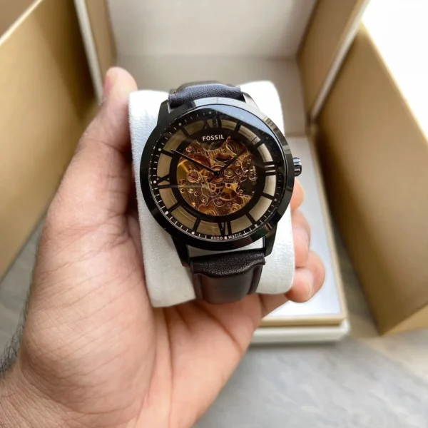 Fossil FSA Brown First Copy Watch (2) Fossil FSA Brown First Copy Watch