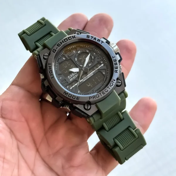 G-Shock GA Green First Copy Watch Premium Rugged Design (4) G-Shock GA Green First Copy Watch Premium Rugged Design