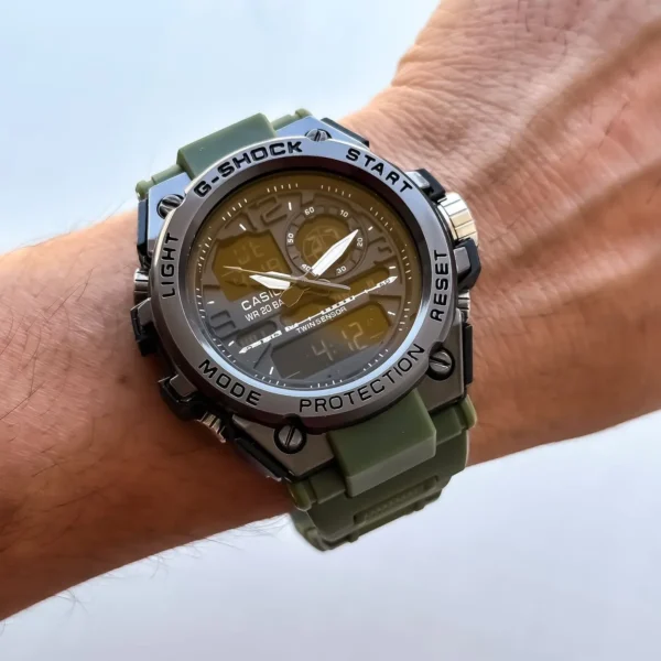 G-Shock GA Green First Copy Watch Premium Rugged Design (5) G-Shock GA Green First Copy Watch Premium Rugged Design
