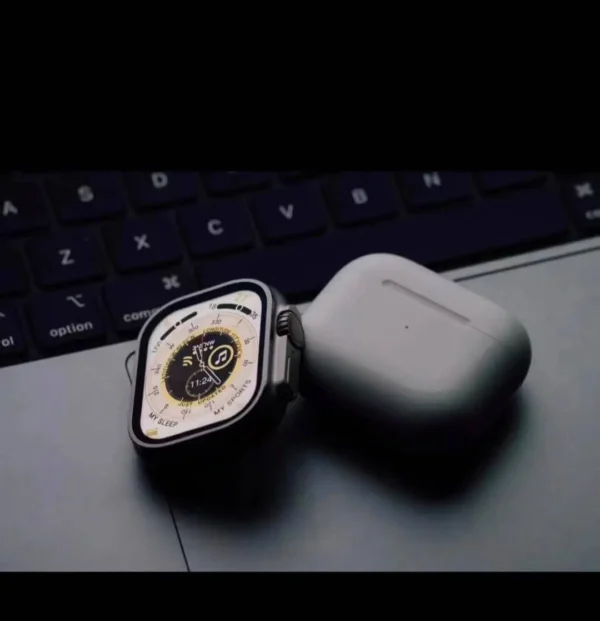 MT8 Ultra + AirPods Pro 2 USA First Copy (1) MT8 Ultra + AirPods Pro 2 USA First Copy