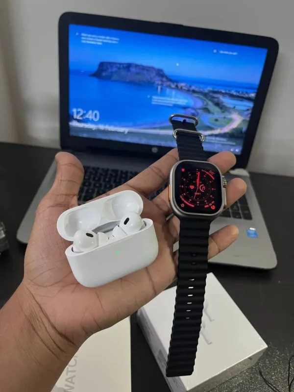 MT8 Ultra + AirPods Pro 2 USA First Copy (3) MT8 Ultra + AirPods Pro 2 USA First Copy