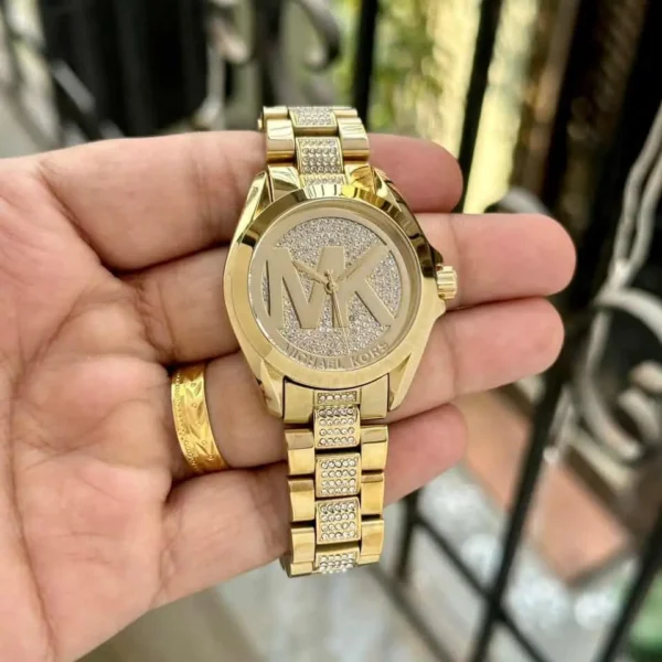Michael Kors MK6487 Bradshaw Gold First Copy Watch