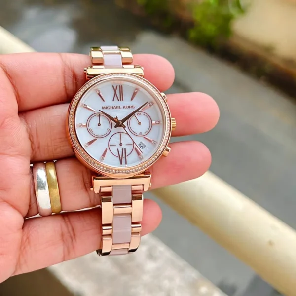 Michael Kors Sofie First Copy Watch (3) Michael Kors Sofie First Copy Watch