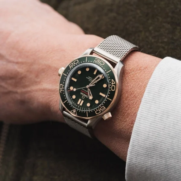 Omega James Bond 007 Bronze Gold First Copy Watch