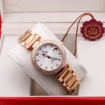Omega Ladymatic Rosegold First Copy Watch