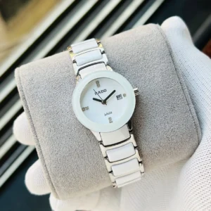 Rado Jubile White & Silver Couple First Copy Watch