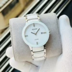 Rado Jubile White & Silver Couple First Copy Watch