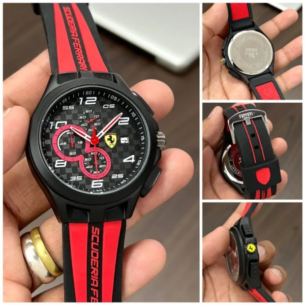 Scuderia Ferrari Sportive Red First Copy Watch (1) Scuderia Ferrari Sportive Red First Copy Watch