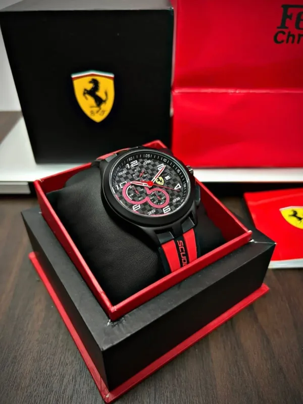 Scuderia Ferrari Sportive Red First Copy Watch (2) Scuderia Ferrari Sportive Red First Copy Watch