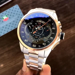 Tag Heuer SLS Black Dial First Copy Watch