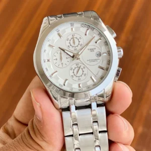 Tissot 1853 Silver & White First Copy Watch