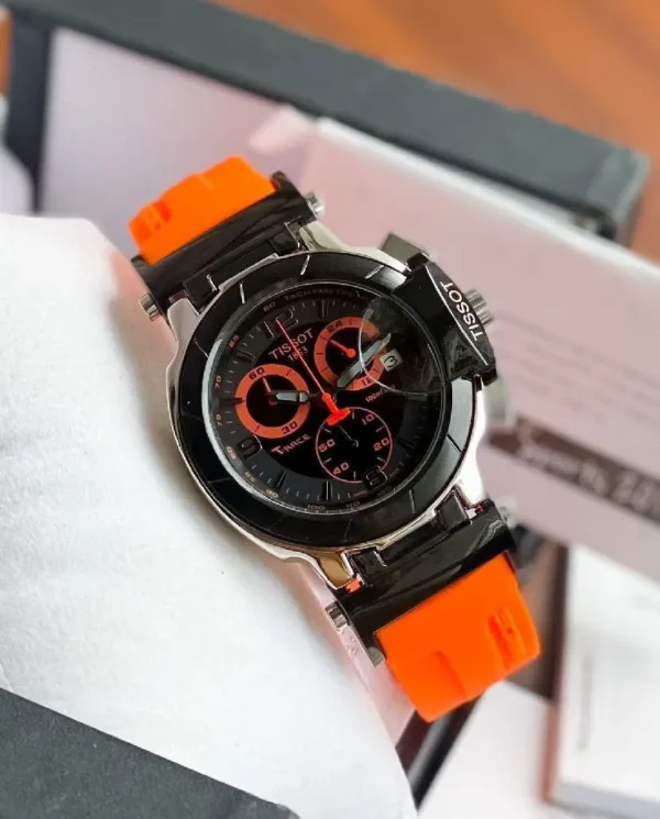 Tissot T-Race Orange Strap First Copy Watch (1) Tissot T-Race Orange Strap First Copy Watch