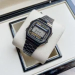 Buy Casio Unisex Vintage Black First Copy Watch in Mumbai