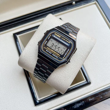 Buy Casio Unisex Vintage Black First Copy Watch in Mumbai