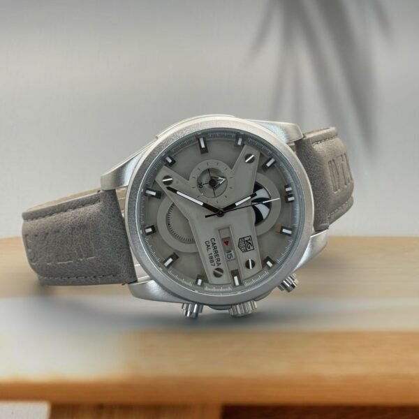 Tag Heuer Carrera First Copy Leather Watch | Premium Replica Tag Heuer Carrera First Copy Leather Watch | Premium Replica