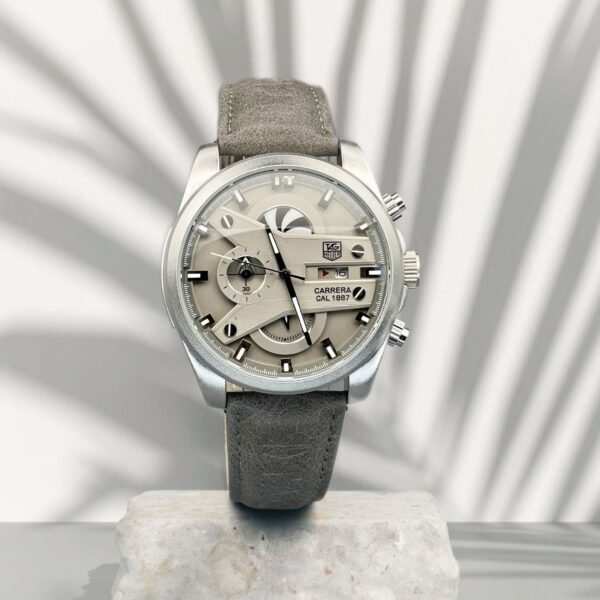 Tag Heuer Carrera First Copy Leather Watch | Premium Replica Tag Heuer Carrera First Copy Leather Watch | Premium Replica