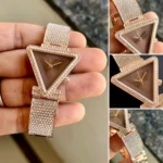 Guess Rose Gold Diamond First Copy Watch