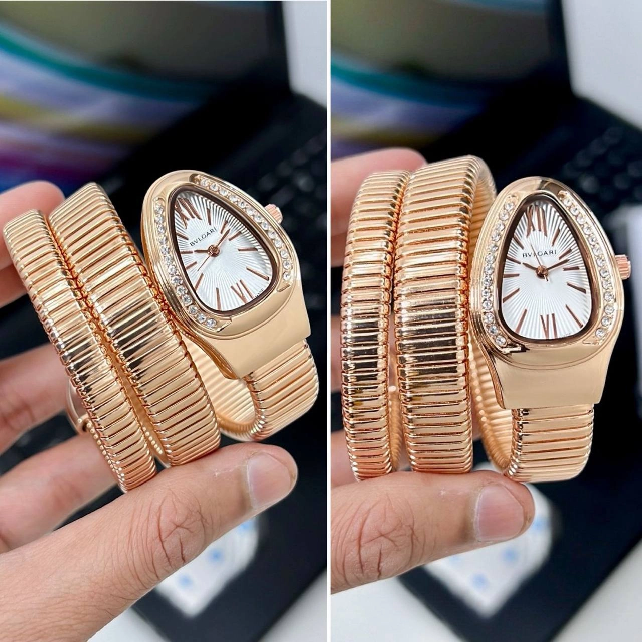 BVLGARI Serpenti Tubogas First Copy Watch for Her (2) BVLGARI Serpenti Tubogas First Copy Watch for Her