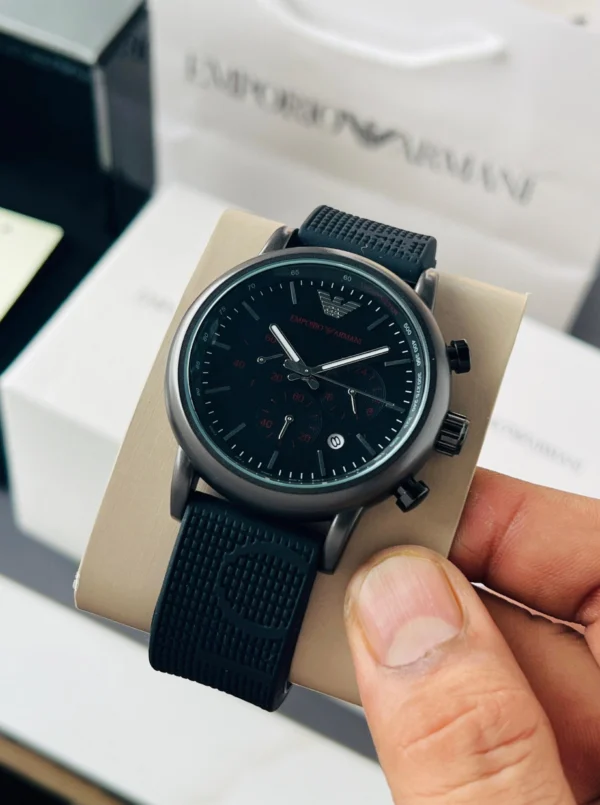 Emporio Armani Sports Black First Copy (2) Emporio Armani Sports Black First Copy