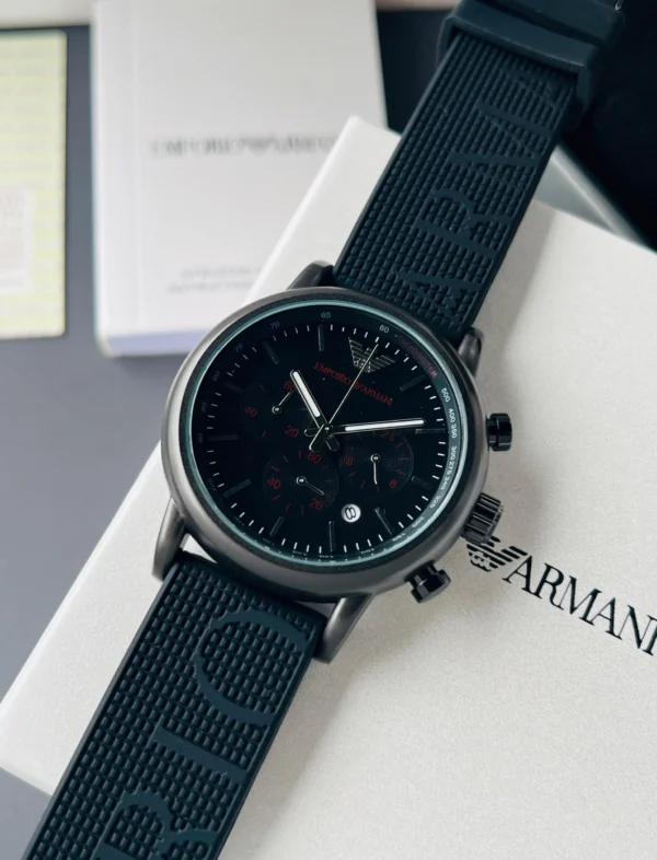 Emporio Armani Sports Black First Copy (4) Emporio Armani Sports Black First Copy