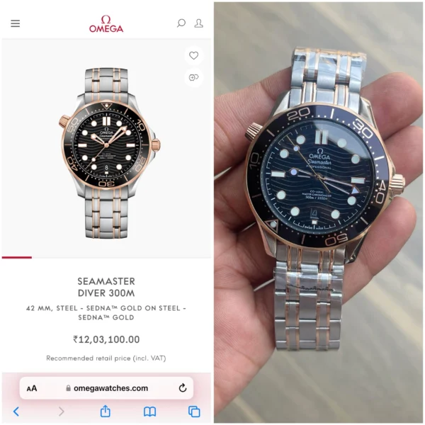 Omega Seamaster Diver 300M First Copy (4) Omega Seamaster Diver 300M First Copy