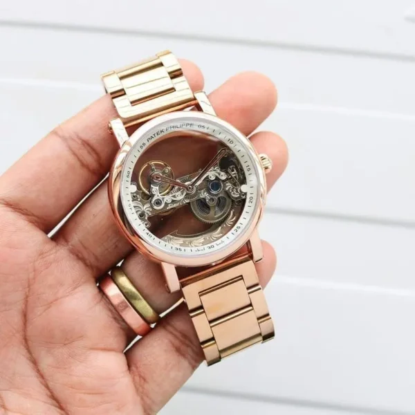Patek Philippe Transparent Automatic First Copy Watch (2) Patek Philippe Transparent Automatic First Copy Watch