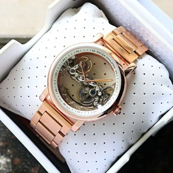 Patek Philippe Transparent Automatic First Copy Watch (3) Patek Philippe Transparent Automatic First Copy Watch