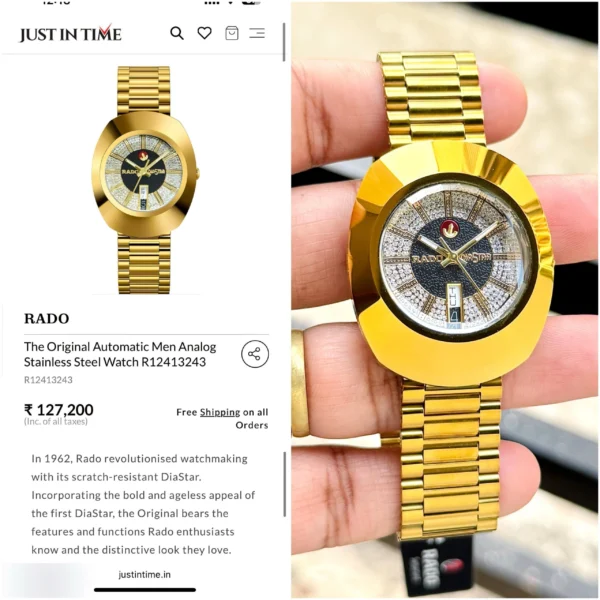 Rado Original Automatic Watch in India