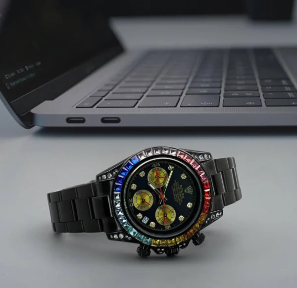 Rolex Black Venom Rainbow First Copy Watch