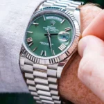 Rolex Day-Date Green Dial First Copy Watch