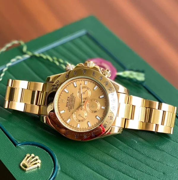 Rolex Daytona Full Gold First Copy Watch (3) Rolex Daytona Full Gold First Copy Watch