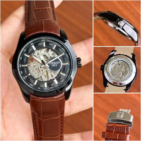 Tissot Automatic Leather First Copy Watch (1) Tissot Automatic Leather First Copy Watch