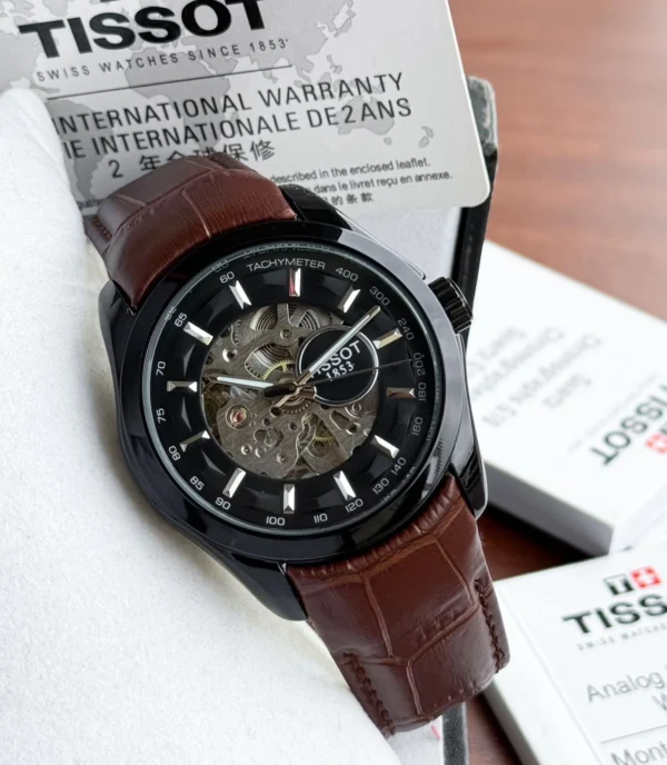 Tissot Automatic Leather First Copy Watch (3) Tissot Automatic Leather First Copy Watch