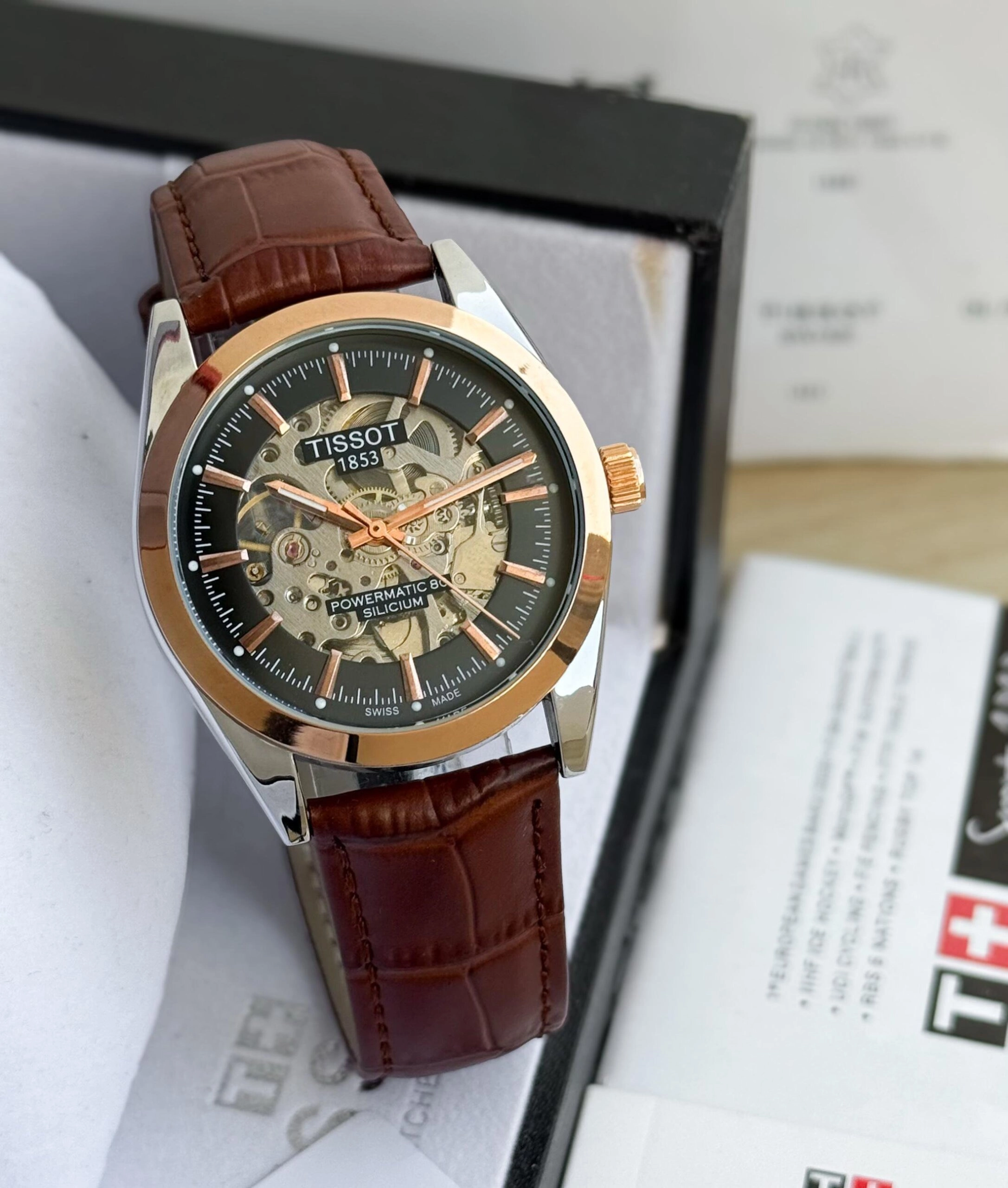 Tissot Powermatic 80 First Copy Watch (3) Tissot Powermatic 80 First Copy Watch