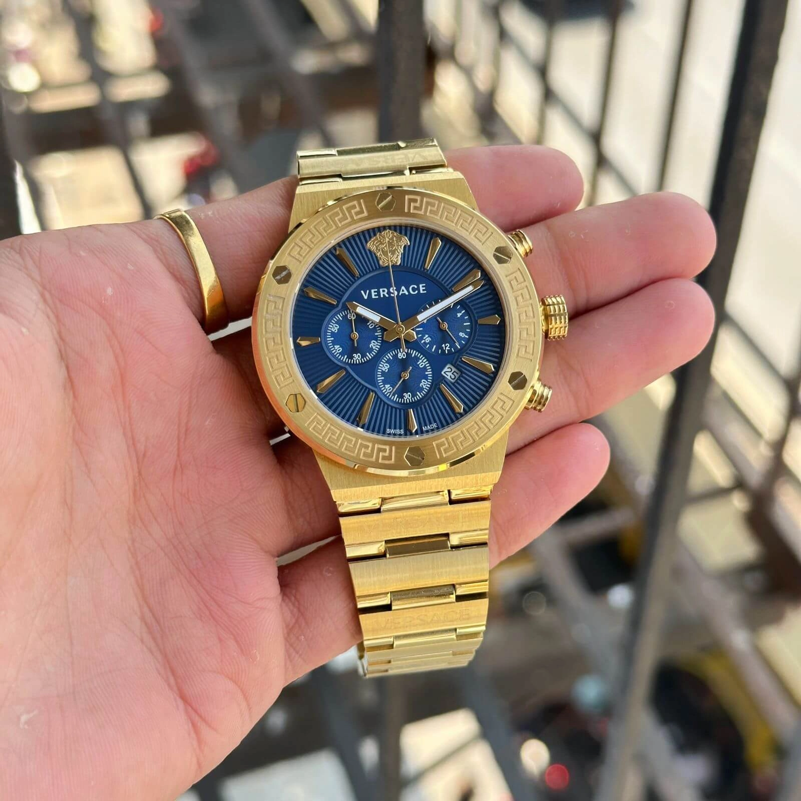 Versace Chrono First Copy Watch in Mumbai India Luxury