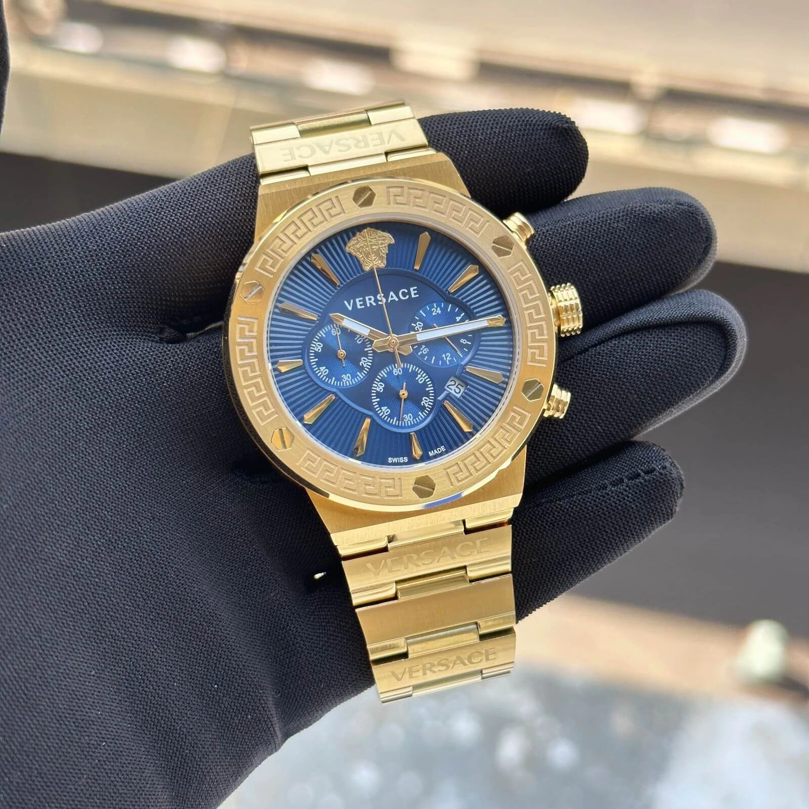 Versace Chrono First Copy Watch in Mumbai India Luxury