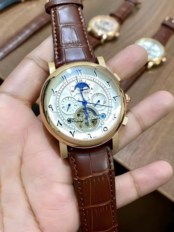Cartier Tourbillon Moon Face First Copy Watch Cartier Tourbillon Moon Face First Copy Watch
