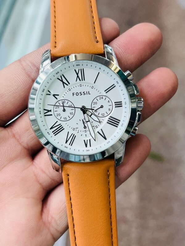 Fossil Leather Strap Watch First Copy Fossil Leather Strap Watch First Copy