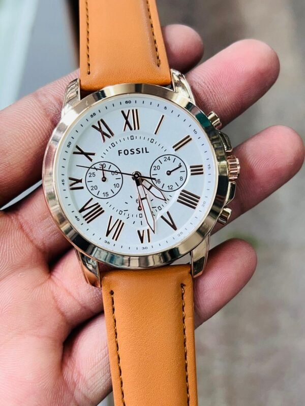 l Leather Strap Chronograph First Copy Watch l Leather Strap Chronograph First Copy Watch