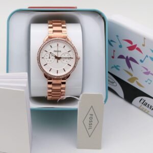 Fossil Tailor White First Copy Watch for Women in India