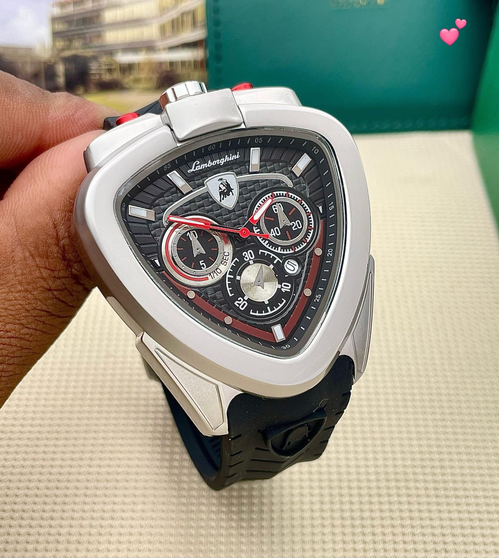 Bold Performance with Lamborghini Race Day First Copy